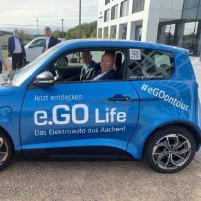 L'essai de la voiture E.Go Mobile