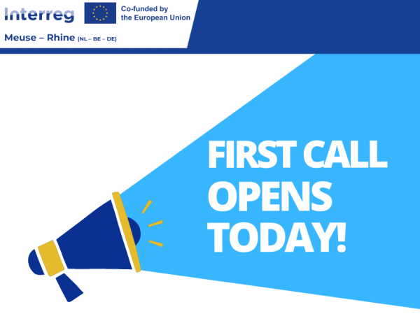 Interreg Meuse-Rhine (NL-BE-DE) 2021-2027: First call for projects is open!