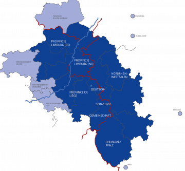 Interreg Maas-Rhein (NL-BE-DE) Programmregion