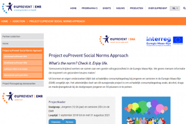 euPrevent Social Norms Approach website