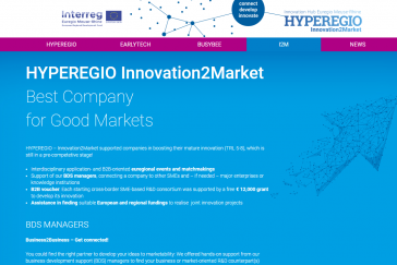 Innovation2Market Webseite