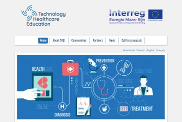 Technology in Healthcare Education Webseite