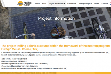 ROLLING SOLAR - website