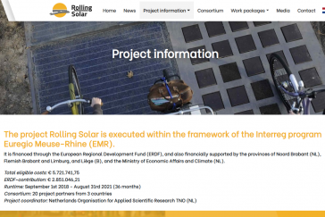 ROLLING SOLAR - site web